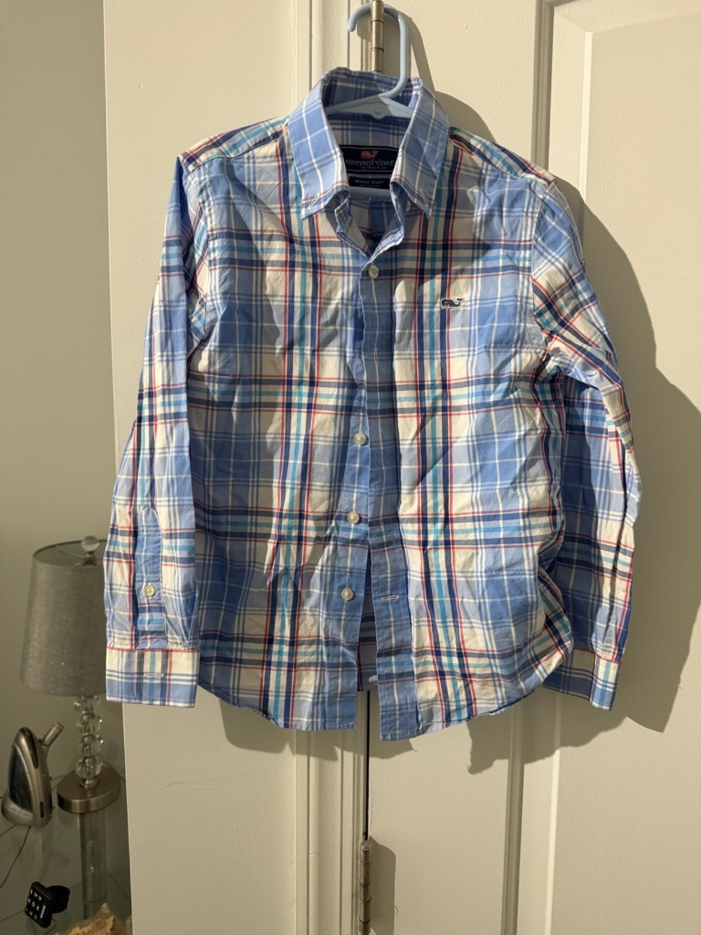Vineyard Vines Blue Plaid Button-Down Shirt